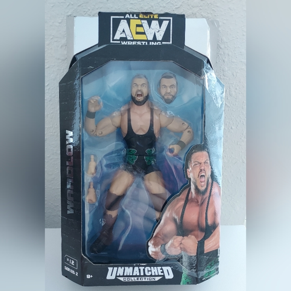 AEW Unmatched Collection Wardlow Series 2 #12 Wrestling Action Figure READ